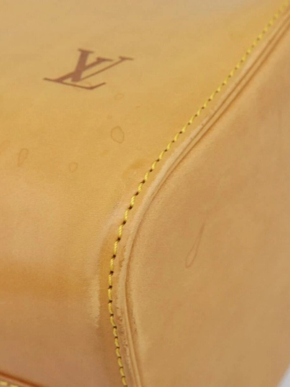 LOUIS VUITTON Nomad leather Speedy 30 Hand Bag Beige M85392 LV Auth 173756 - Picture 5 of 16